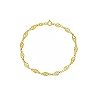 bracelet filigrane en or jaune 750/1000