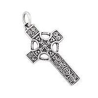 croix celtique pendentif en argent 925