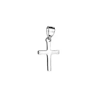 sofia milani - pendentif de collier en argent 925 - motif en forme de croix - 60220