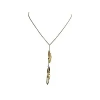 damiata bijoux – collier avec pendentif en or jaune 18 cts cts
