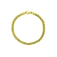 bracelet palmier rond or 750/1000