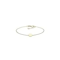 elli premium femme or jaune bracelet en chaîne - 0205841718_16 - 16cm