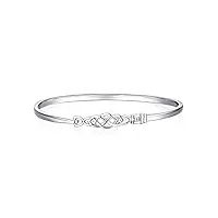 jewelrypalace bracelet ouvert femme celtique noeud en argent sterling 925