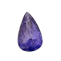 jaipur gems mart couleur bleue 100% naturel tanzanite africain 14.65 carat forme de poire cut excellente qualité lâche gemstone morceau pour la fabrication de bijoux, boucle d'oreille de guérir