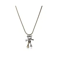 disney couture kingdom mr x junk yard mickey mouse collier pendentif charme icon plaque or