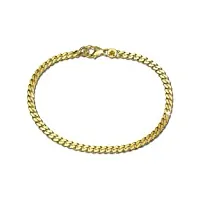 silberdream 18,7cm réservoirs bracelet unisexe 8 carats dor jaune 333 gda0469y