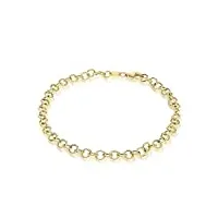 gioiapura gp-svrt080gg18 bracelet élégant pour femme en or 750