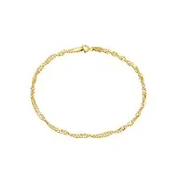 cleor bracelet en or 375/1000 jaune