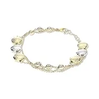 gioiapura bracelet pour femme collection or 750 bijou réalisé en or 750 (18 carats) de couleur jaune et blanc. poids : 7,2 grammes environ. la référence est gp-s219504, or