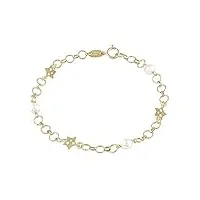 inmaculada romero ir pulsera oro amarillo 18k modelo bracelets (3 perlas cultivadas 4,5-5mm.) medida: 17cm.