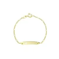 amor bracelet or jaune pas un bijou femme, or, 14-2014332