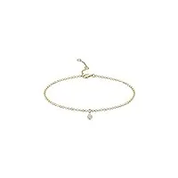 elli bracelet filigrane rond base cristal swarovski bracelet femme - (925/1000) argent cristal swarovski