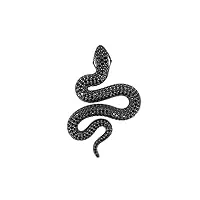 seinerzeit - pendentif serpent mambo