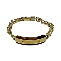 michael kors bracelet gourmette en or pour femme mkjx5886710, taille unique, acier inoxydable