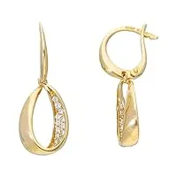 gioiapura - gp-s237465 - boucles d'oreilles pour femme en or 750