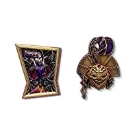 disney designer collection midnight masquerade limited edition set of 2 pins series 4 of 6 yzma (emporer's new groove)