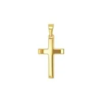 pendentif à motif amor unisexe femme homme, 2,5 cm, or, croix, livré en boîte cadeau de bijoux, 2013412