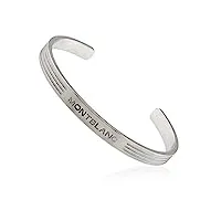 montblanc bracelet bangle_saw_steel_lacquer, 63 12614163 marque, taille unique, métal, pas de gemme