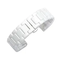 n / b bracelets de montre en céramique de mode hommes femmes bracelets de montre réglables 14mm 15mm 16mm 18mm 20mm 22mm bande pliante de remplacement bracelet de montre intelligente bracelet