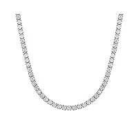 richsteel collier brillant femme 40 cm chaine de tennis choker chaîne strass ras de cou bijoux bling bling pour fille femmes