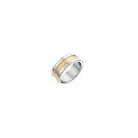 calvin klein bague pour homme collection channeled metal - 35000060g