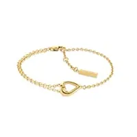 calvin klein bracelet en chaîne pour femme collection sculptured drops - 35000077