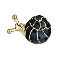 broche Épingles pull brooch mabet decoration corsage accessoires fashion wild brooch pull accessoires clip-pape broches pins (color : black, size : 3cm)