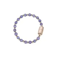 breil - bracelet collection magnetica system en acier coloré pour femme