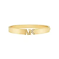 michael kors - bracelet en laiton doré de qualité supérieure pour femme mkj7966710