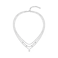 boss jewelry collier en chaîne pour femme collection iris en acier inoxidable - 1580330