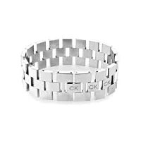 calvin klein bracelet à maillons pour femme collection geometric - 35000243