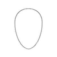 lacoste collier en chaîne pour homme collection l'essentiel embelli avec motif petit piqué - 2040121