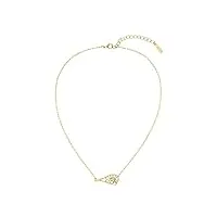 lacoste collier pour femme collection winna avec un cristal - 2040036