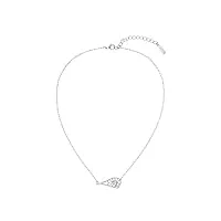 lacoste collier pour femme collection winna avec un cristal - 2040035