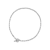 mvmt collier en chaîne pour femme collection cable chain necklace en acier inoxidable - 28200121