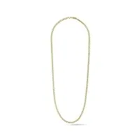 mvmt collier en chaîne pour homme collection modern chain necklace or jaune - 28200136