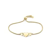 tommy hilfiger jewelry bracelet en chaîne pour femme or jaune - 2780713