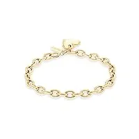 calvin klein bracelet en chaîne pour femme collection alluring or jaune - 35000297