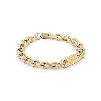 calvin klein bracelet en chaîne pour homme collection outlook or jaune - 35000256