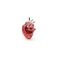 tbkoly broches de coeur en émail rouge en métal for femmes for femmes et hommes hôpital broche pins cadeaux d'équipe