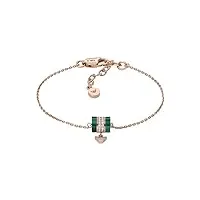 emporio armani - bracelet avec éléments en malachite, vert, pour femme, eg3571221