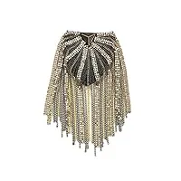 broches et pins Épaulettes épaule mode métal gland épaulettes diamant vêtements accessoires épaule marque bijoux costumes rétro vêtements