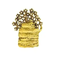 bingdonga vintage palace style broches fleur for femmes et hommes classique big party office pins accessoires broches mode grand