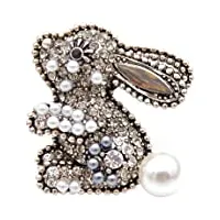 ditudo strass lapin broches for femmes enfants pins (color : e, size : as shown)