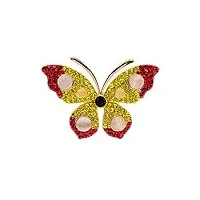 ditudo bleu broches for femmes pin hiver mode bijoux br120114-rouge (color : br120114-red)