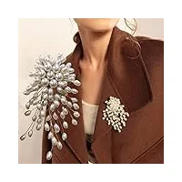 kiansla broches broche fleur broche pin badge for femmes filles vêtements décoration bijoux