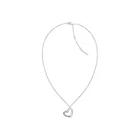 calvin klein collier pour femme collection minimalistic hearts en acier inoxidable - 35000384