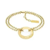 bracelet pulseira calvin klein 35000337 marque calvin klein, taille unique, métal non précieux, pas de gemme