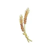 ovast brooches high grade women's brooch exquisite spike pin collar decorations jewelry gifts wedding party brooch pins for fashion brooches (color : gold) (color : gold)