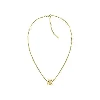 calvin klein collier pour femme collection minimalistic metals avec cristaux - 35000365